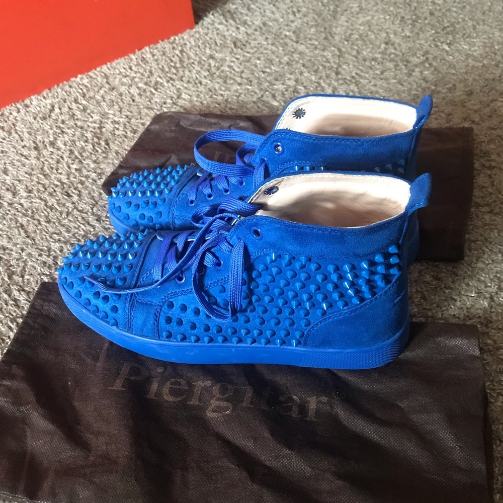 Blue Christian Louboutin